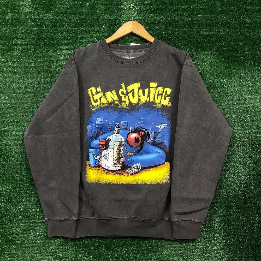 Urban Outfitters Death Row Records Gin & Juice Oversized Crewneck Sweater